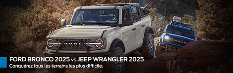 Comparaison Ford Bronco 2025 vs Jeep Wrangler 2025 : lequel choisir pour vos aventures ?