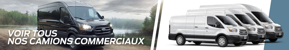Ford camions commerciaux banner FR