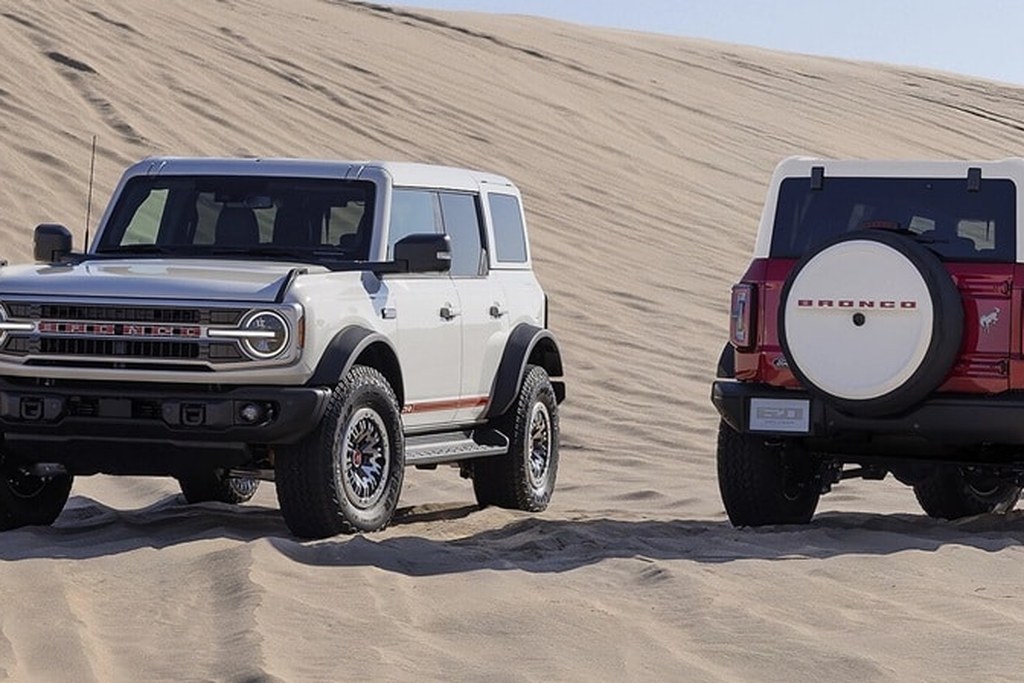 Les couleurs du Ford Bronco 2026